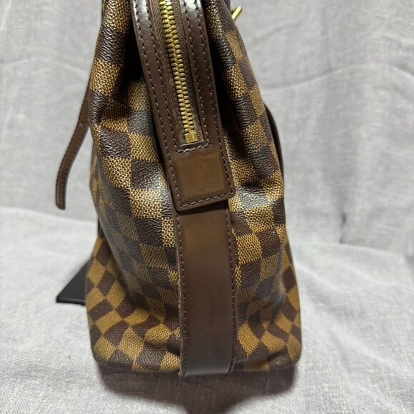 **Authentic** Louis Vuitton LV Tote Bag Chelsea Ebene Brown Damier - Picture 3 of 8